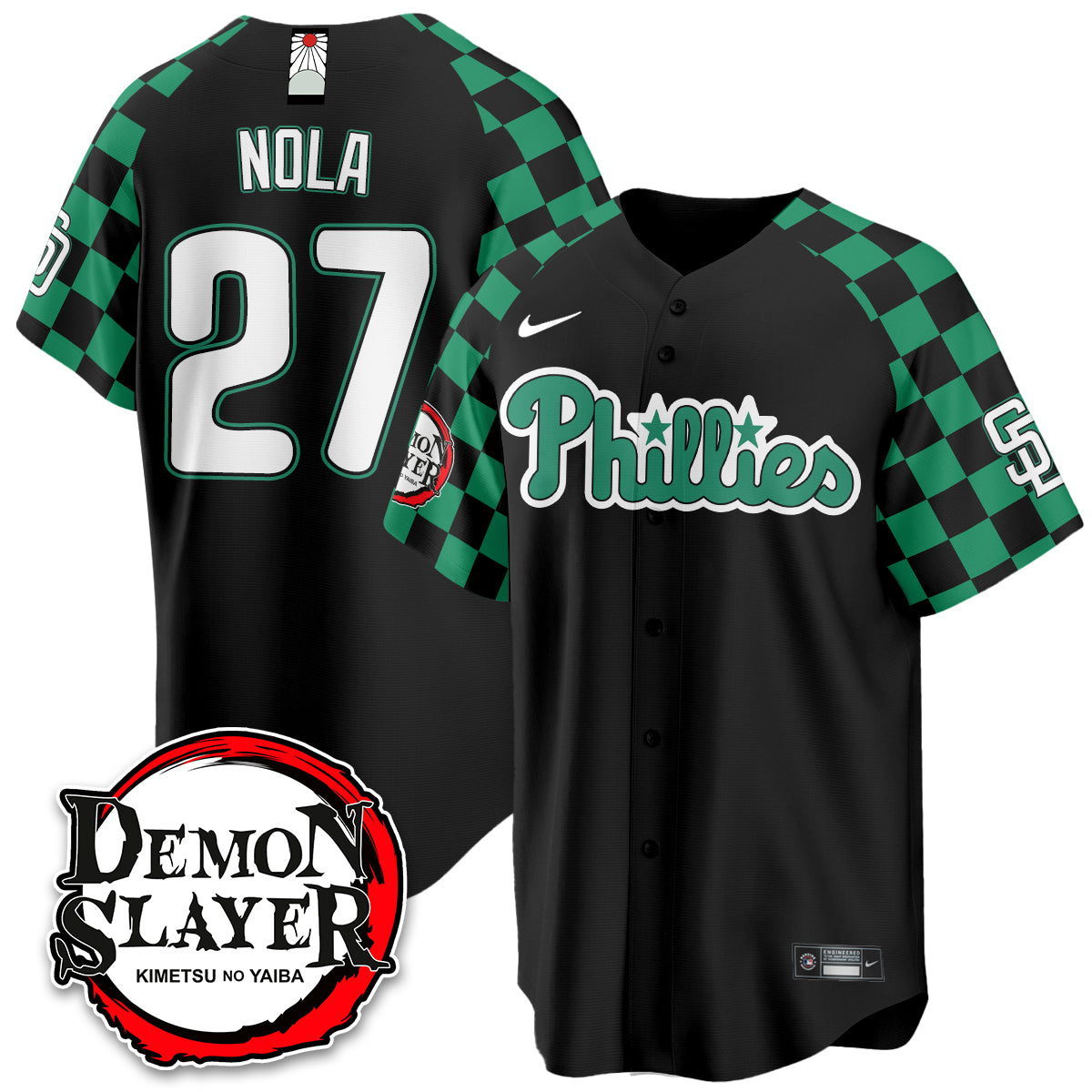 PHI Demon Slayer Vapor Limited Jersey - Stitched-DTD