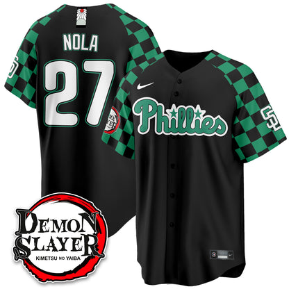 PHI Demon Slayer Vapor Limited Jersey - Stitched-DTD