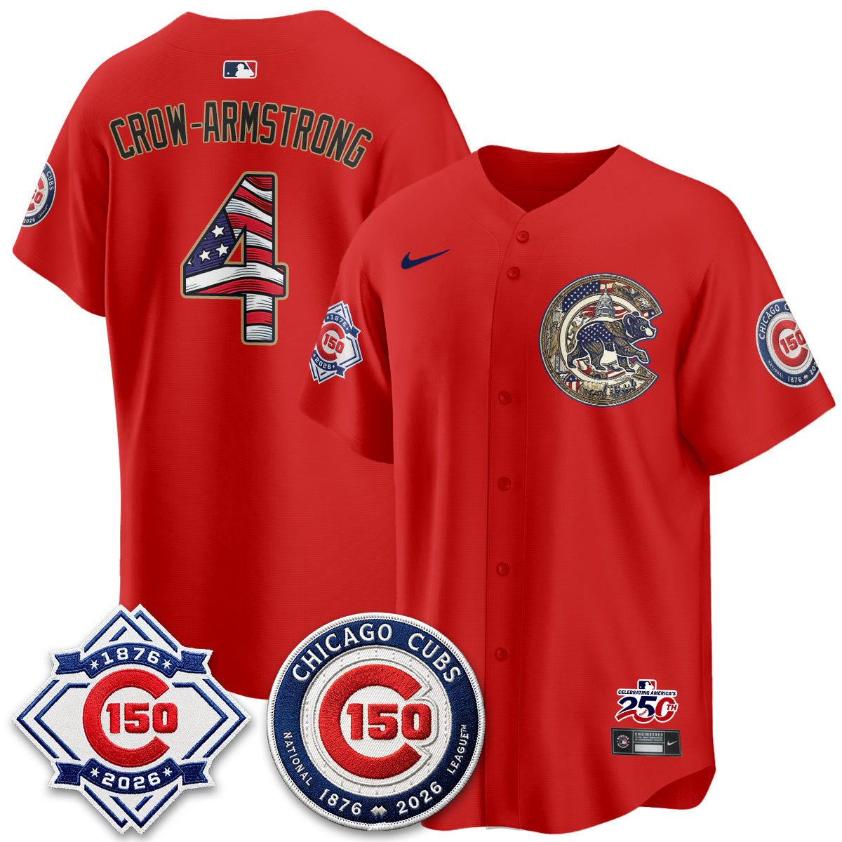 CHC 2026 Independence Day USA Vapor Limited Jersey - Stitched-DTD