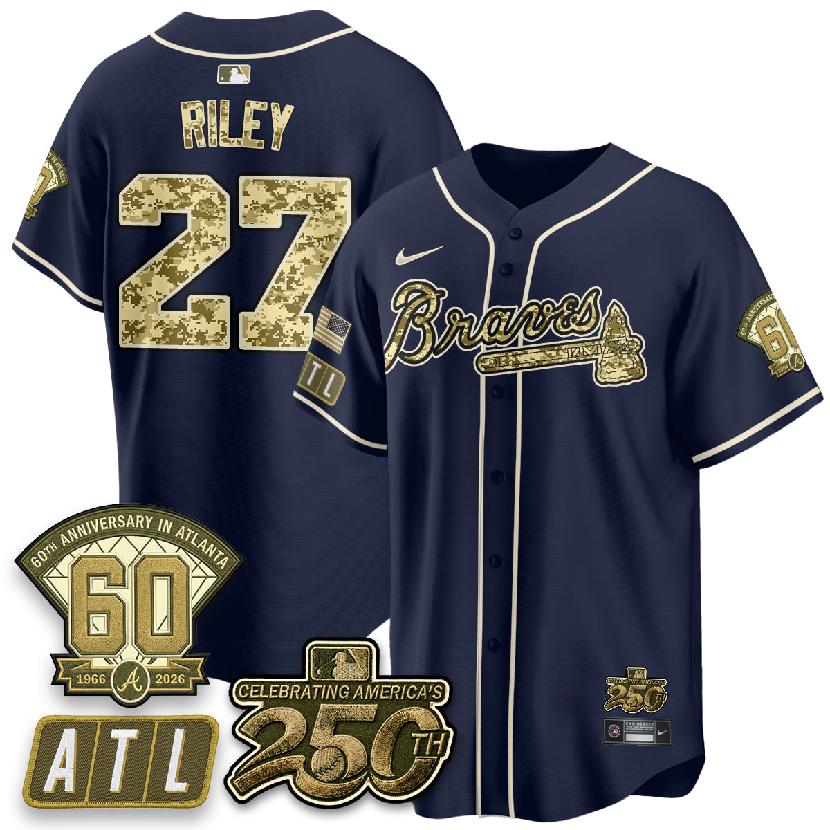 ATL Salute to Service 2026 Vapor Limited Jersey - All Stitched-DTD