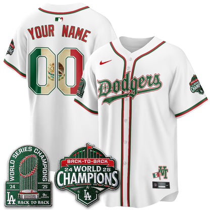 LAD x Mexico Style Vapor Custom Jersey - Stitched-DTD