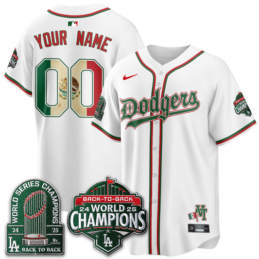 LAD x Mexico Style Vapor Custom Jersey - Stitched-DTD