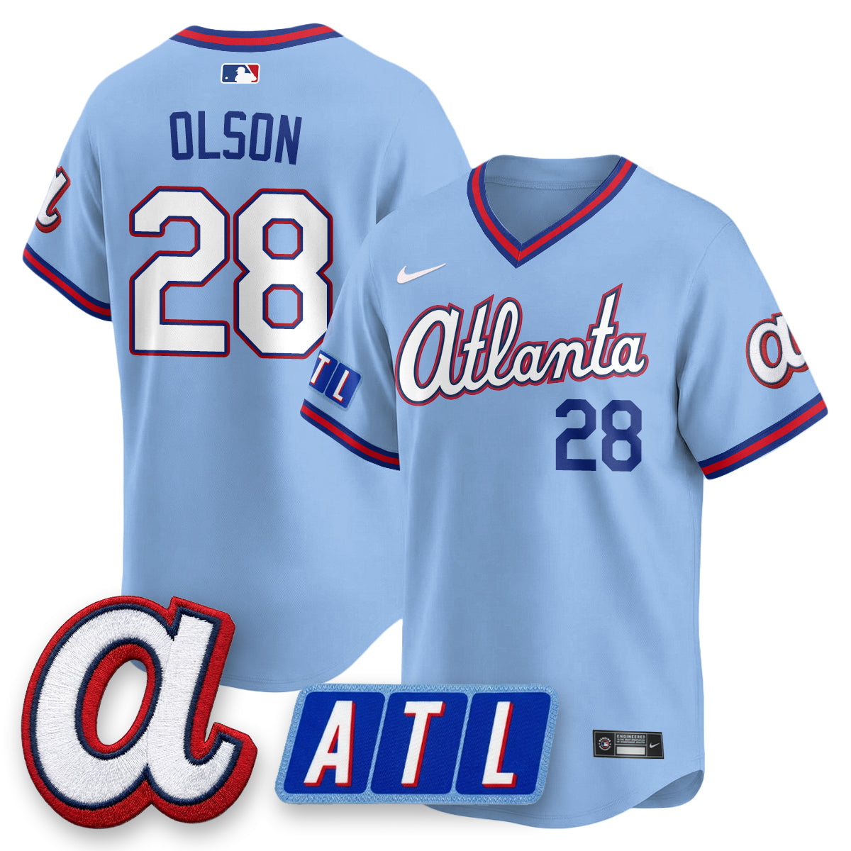 ATL 2026 New Era City Connect Vapor Limited Jersey - All Stitched-DTD