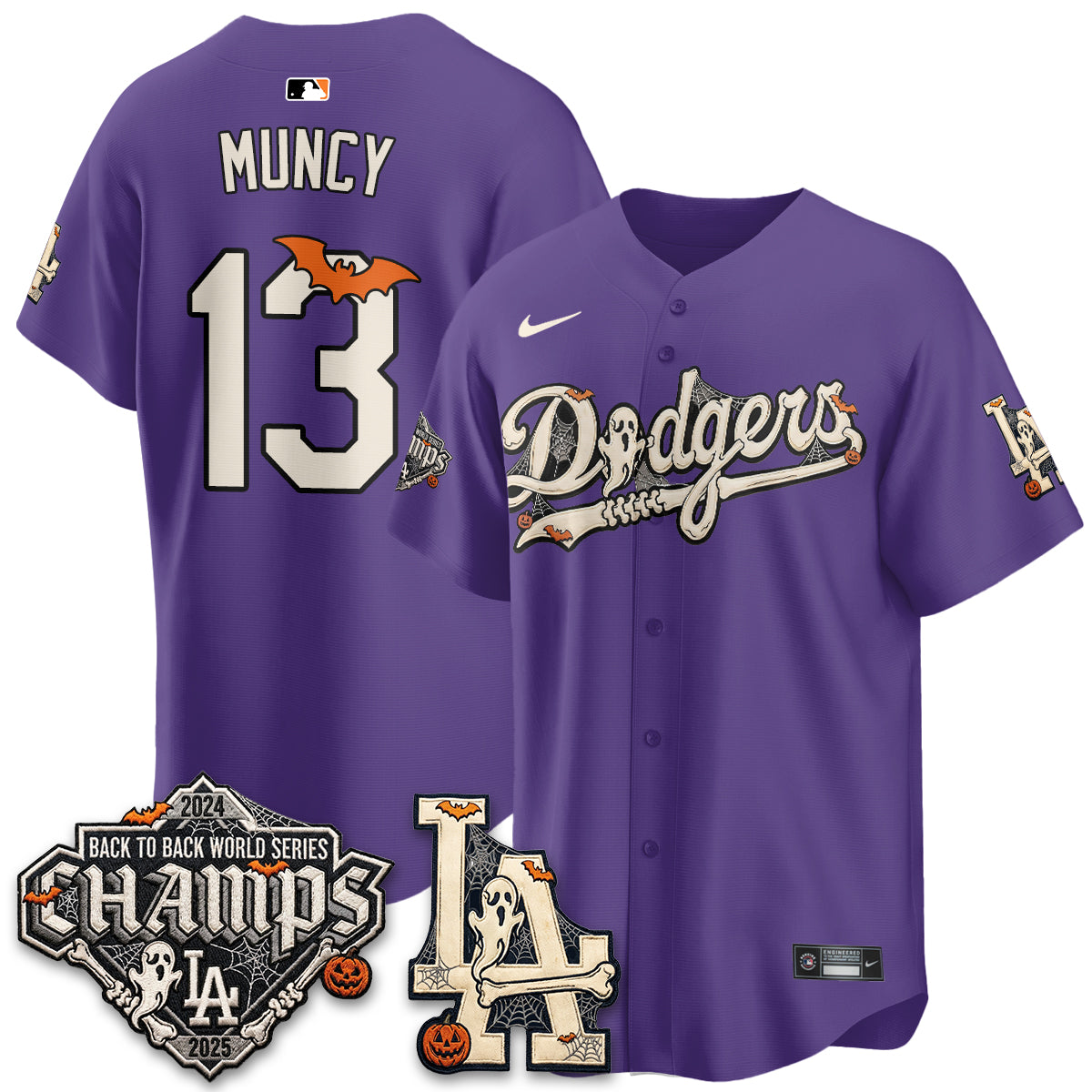 LAD Halloween 2026 Vapor Jersey - Stitched-DTD