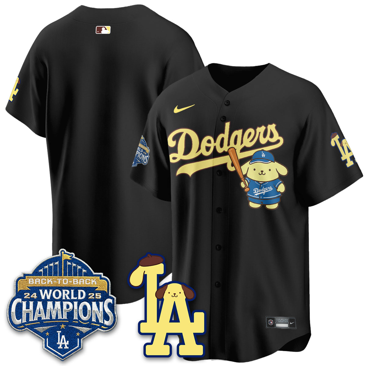 LAD Pompompurin Edition Vapor Jersey - Stitched-DTD
