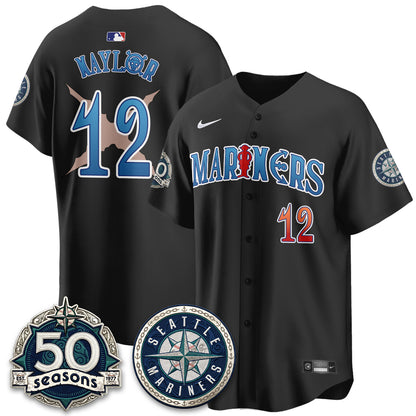 SEA x Japanese Cartoon Vapor Limited Jersey - Stitched-DTD