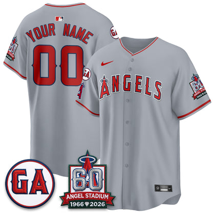 LAA 60th Anniversary Vapor Custom Jersey - All Stitched V3-DTD