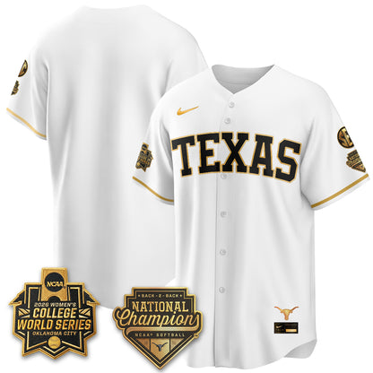 TEX Softball 2026 World Series (WCWS) Vapor Premier Limited Jersey - B2B Champs - All Stitched-DTD