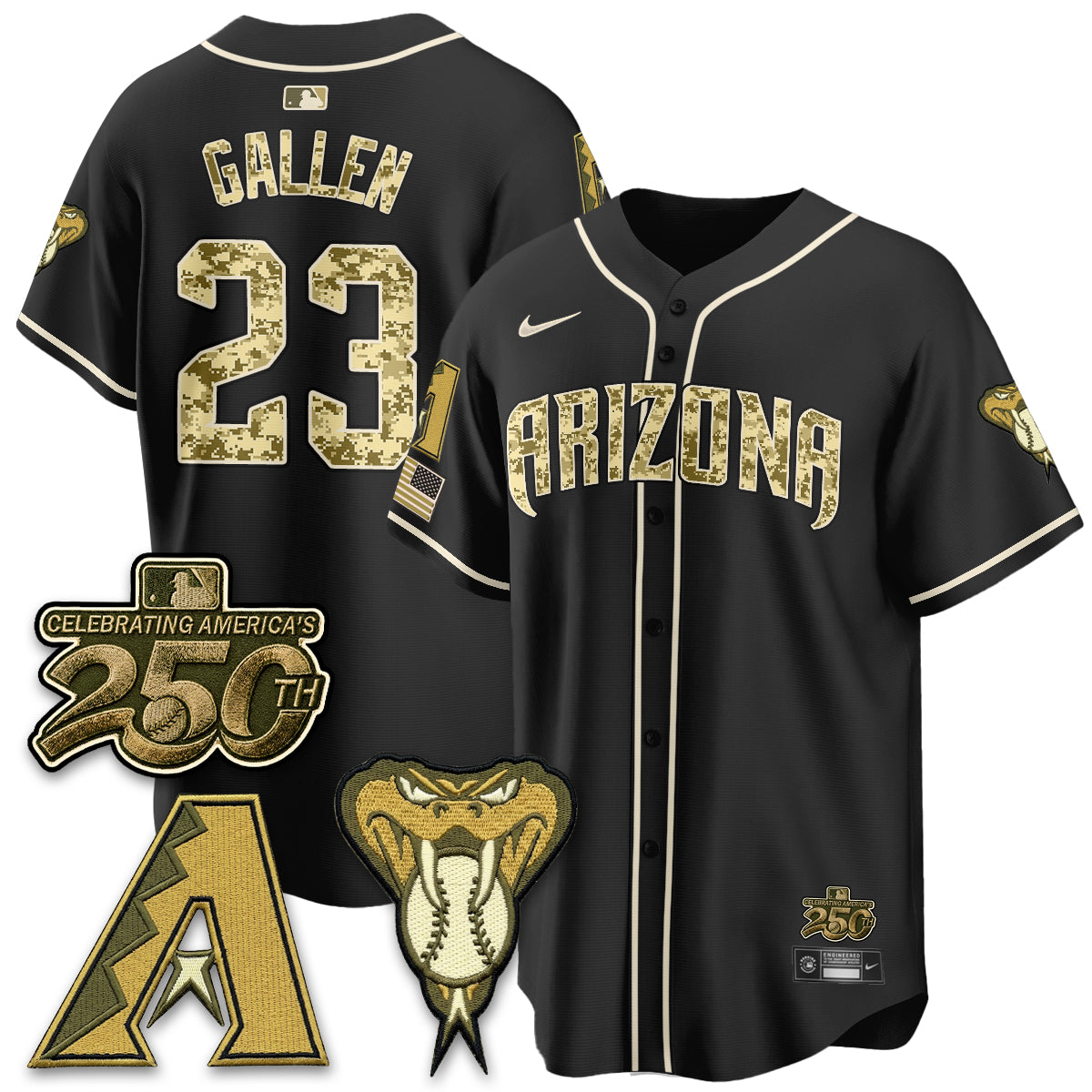 ARI Salute to Service 2026 Vapor Premier Limited Jersey - All Stitched-DTD