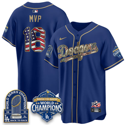 LAD 2026 Independence Day USA Vapor Limited Jersey - Stitched-DTD
