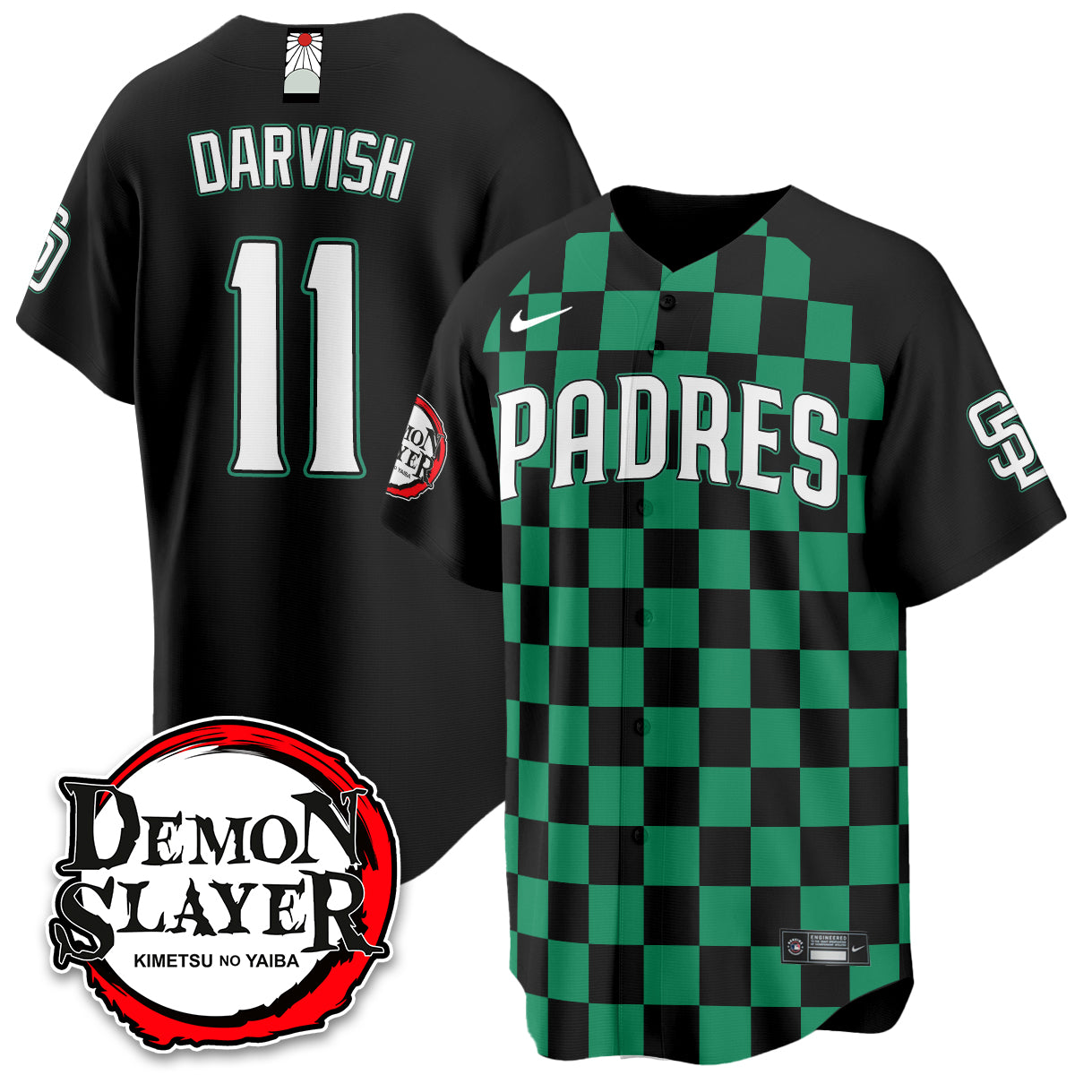 SD Demon Slayer Vapor Limited Jersey - Stitched-DTD