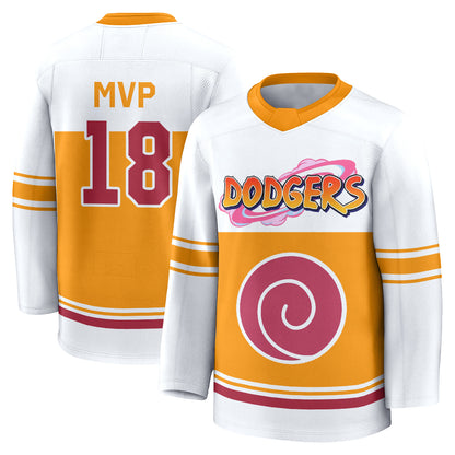LAD Naruto Edition Vapor Hockey Jersey - Stitched-DTD