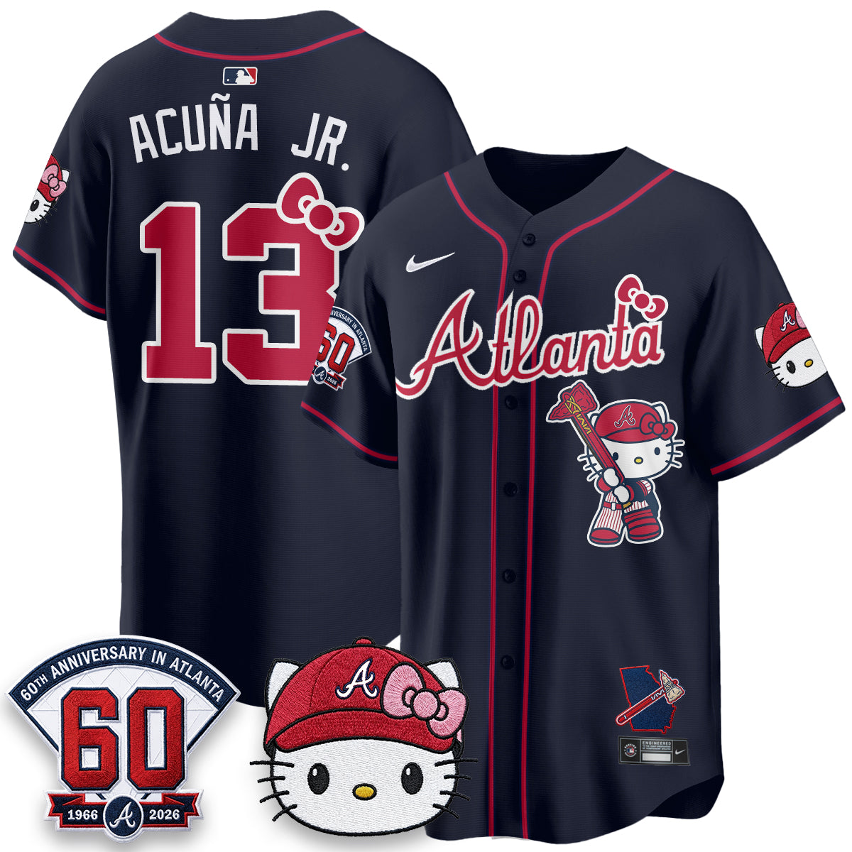 ATL x Meow KT 2026 Vapor Limited Jersey - All Stitched-DTD