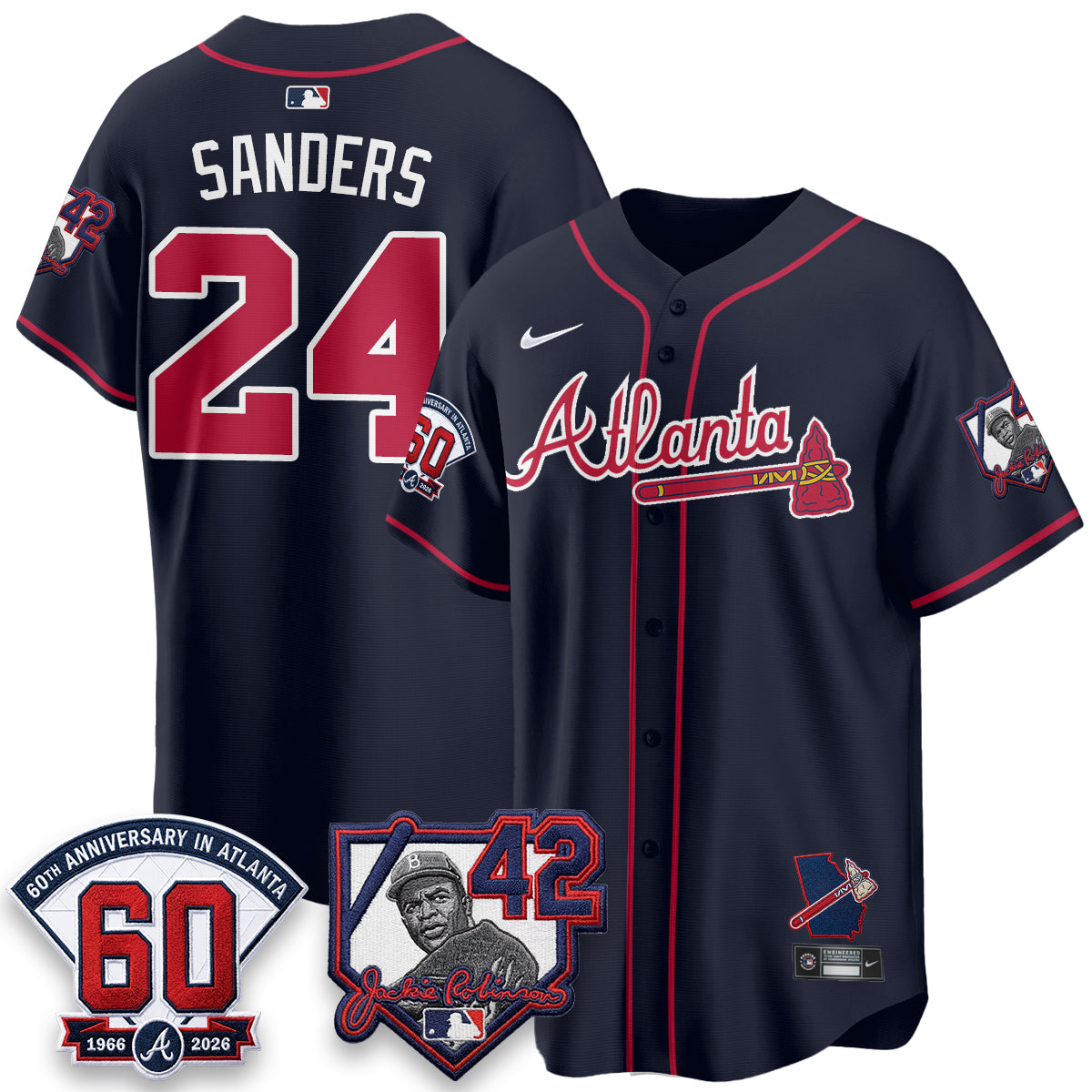 ATL 2026 Jackie Robinson Day Vapor Limited Jersey - All Stitched-DTD