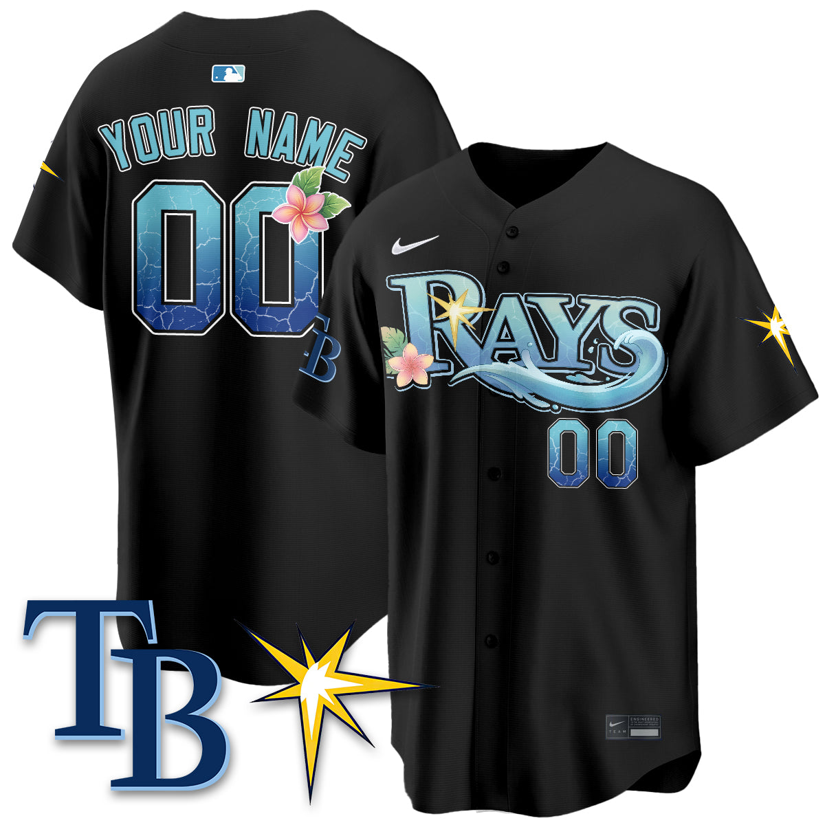 TB Aloha Spirit Vapor Limited Custom Jersey - Stitched-DTD