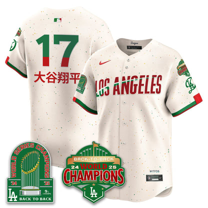 LAD Mexico Vapor Limited Jersey - 9x & B2B Champs - All Stitched-DTD