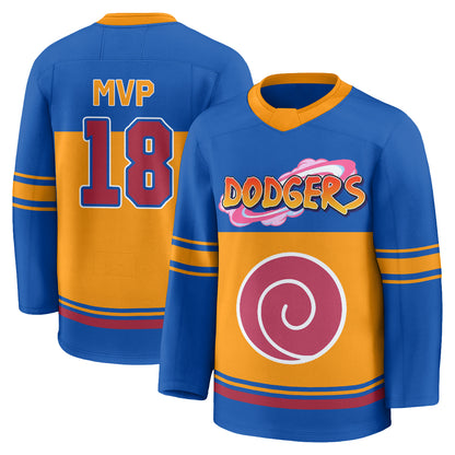 LAD Naruto Edition Vapor Hockey Jersey - Stitched-DTD