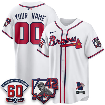 ATL 2026 Jackie Robinson Day Vapor Limited Custom Jersey - All Stitched-DTD