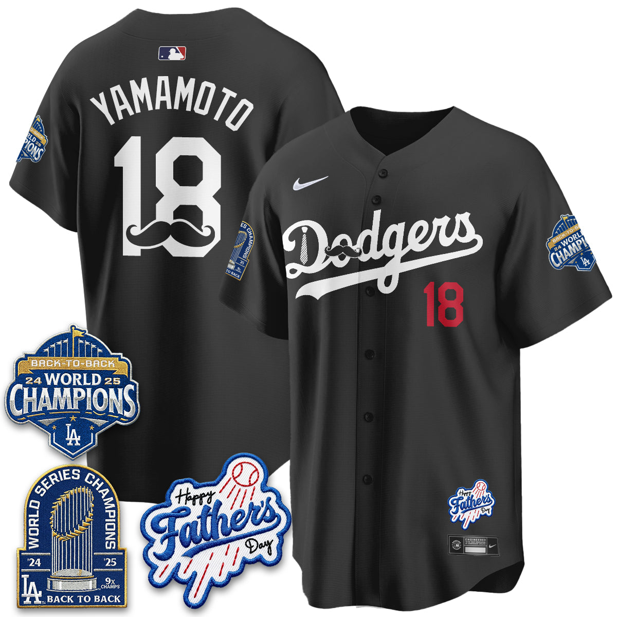 LAD Happy Father's Day 2026 Jersey - Stitched-DTD