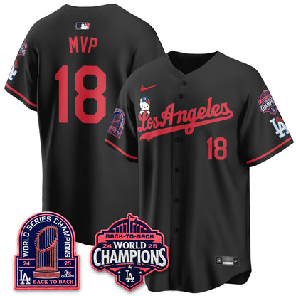 LAD x Hello Kitty Night 2026 Vapor Jersey - All Stitched - V2-DTD