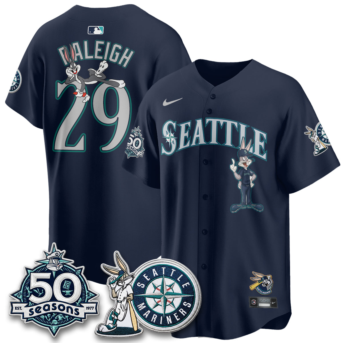 SEA x Bunny Vapor Premier Limited Jersey - Stitched-DTD