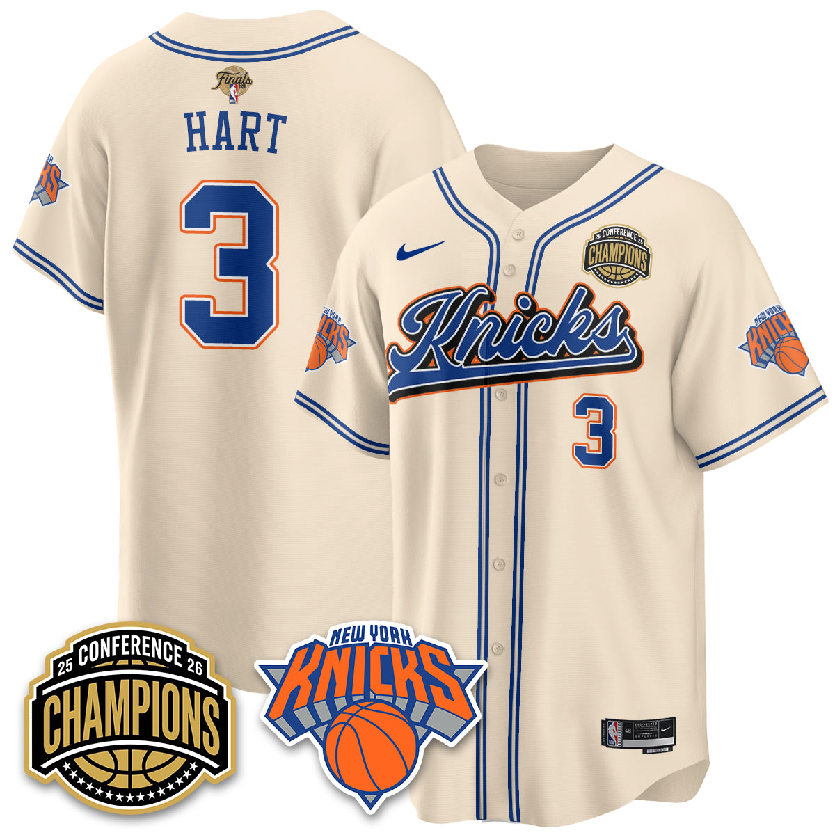 NYK 2026 NBA Finals Vapor City Edition Jersey V2- Stitched-DTD