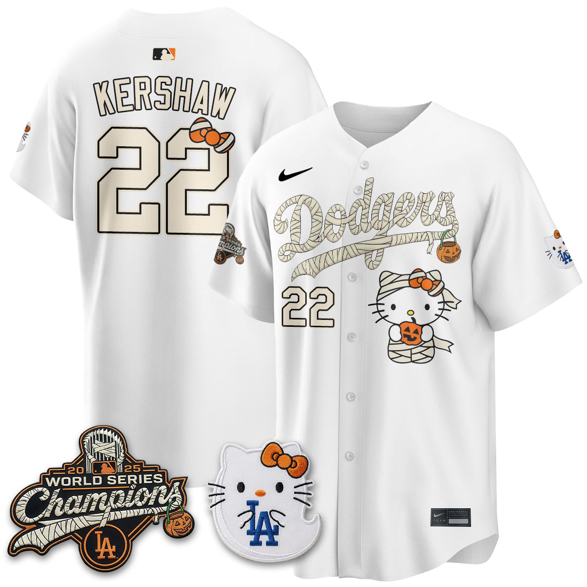 LAD Halloween 2026 Vapor Jersey V2- Stitched-DTD