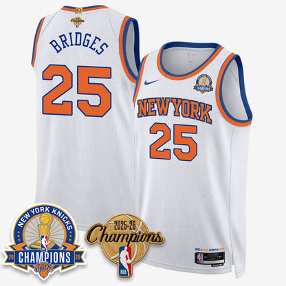 NYK 2026 Basketball Champions Special Edition Vapor Jersey V2- Stitched-DTD