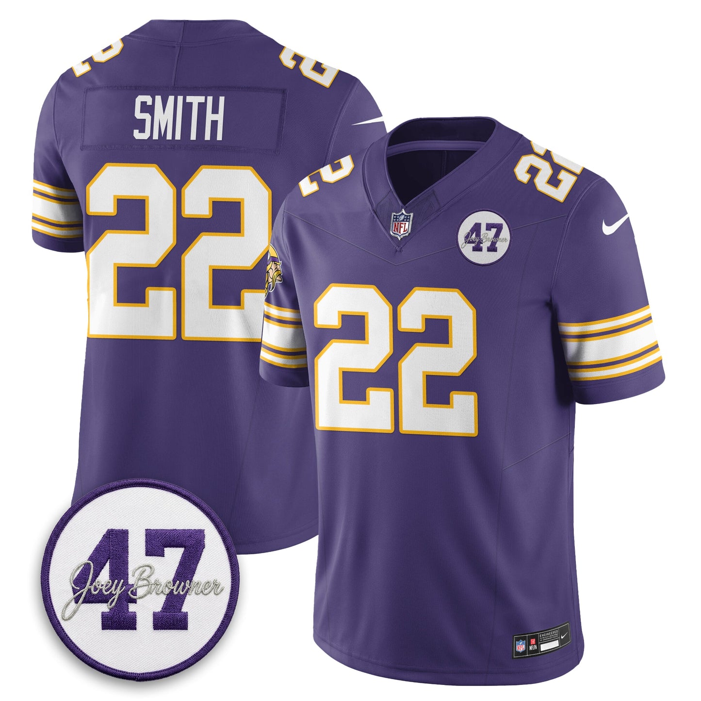 MIN Joey Browner Thank You For Memories - 1960 – 2026 Football Vapor Limited Jersey - All Stitched-DTD