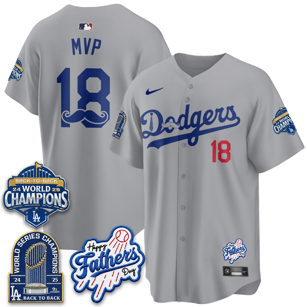 LAD Happy Father's Day 2026 Jersey - Stitched-DTD