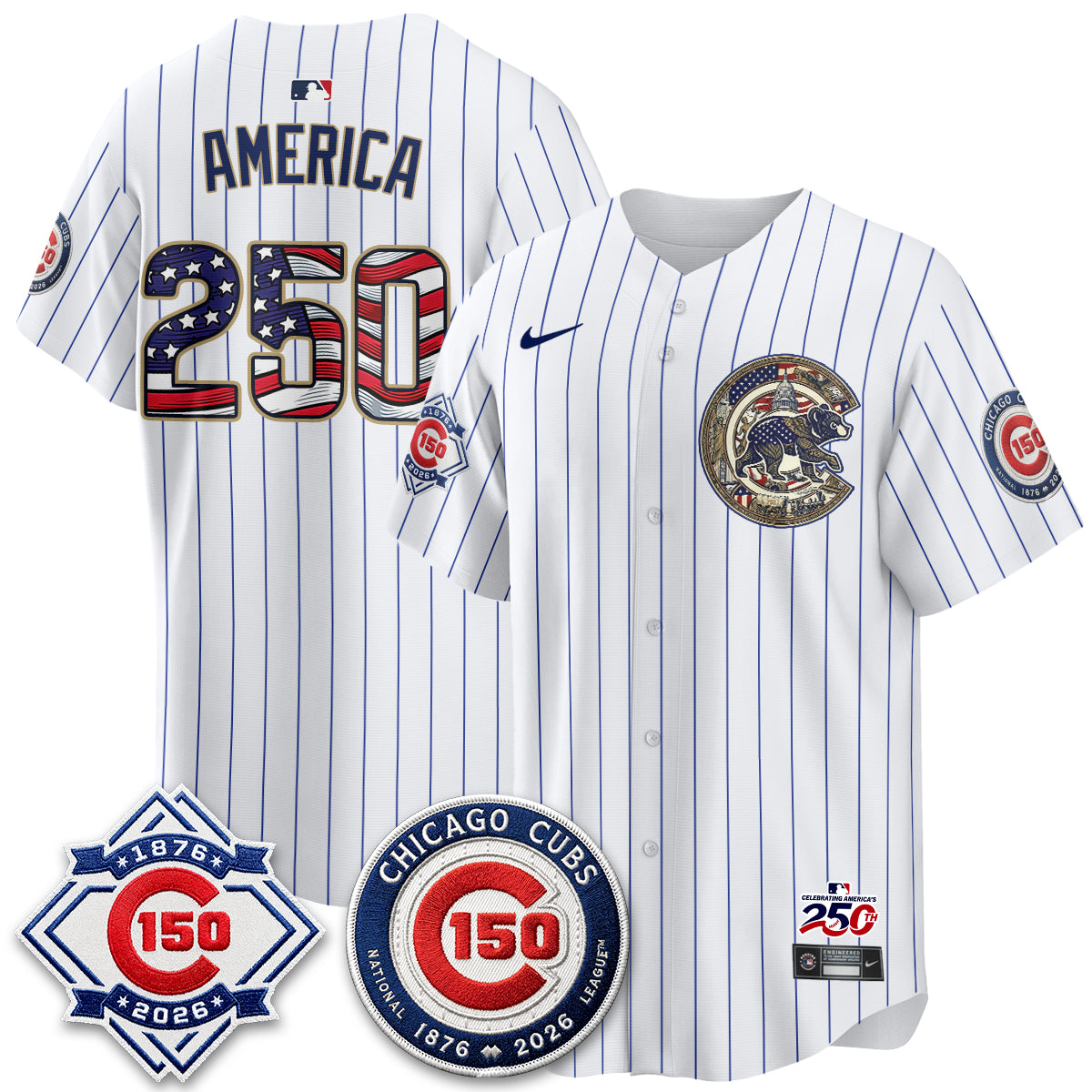 CHC 2026 Independence Day USA Vapor Limited Jersey - Stitched-DTD