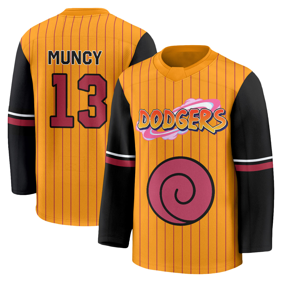 LAD Naruto Edition Vapor Hockey Jersey - Stitched-DTD