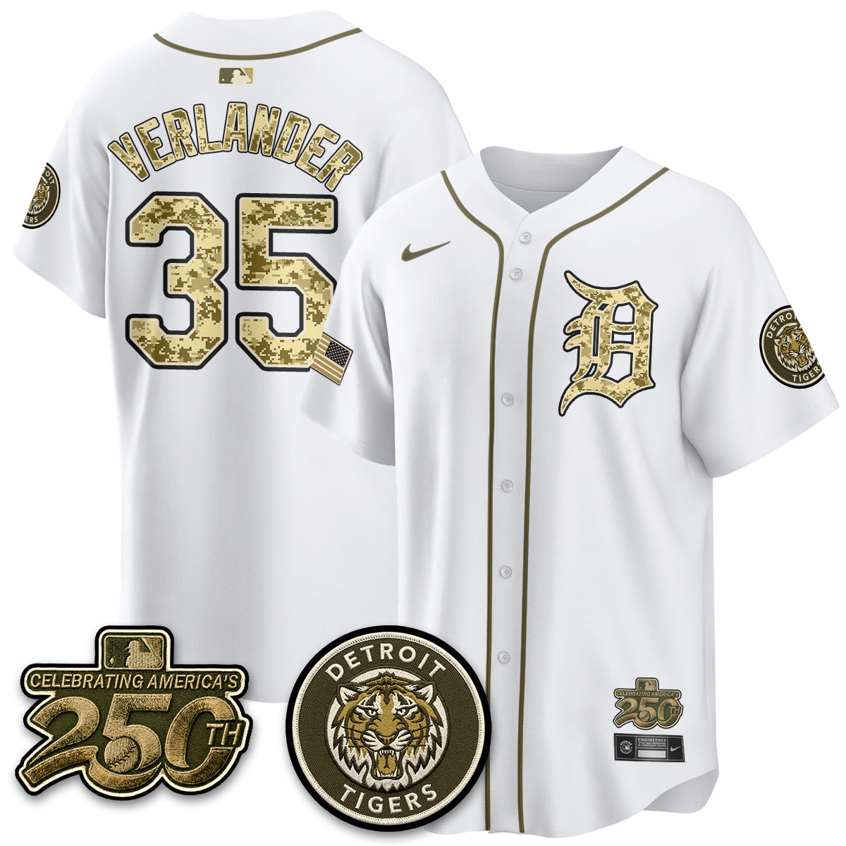 DET 2026 Armed Forces Day Jersey - Stitched-DTD