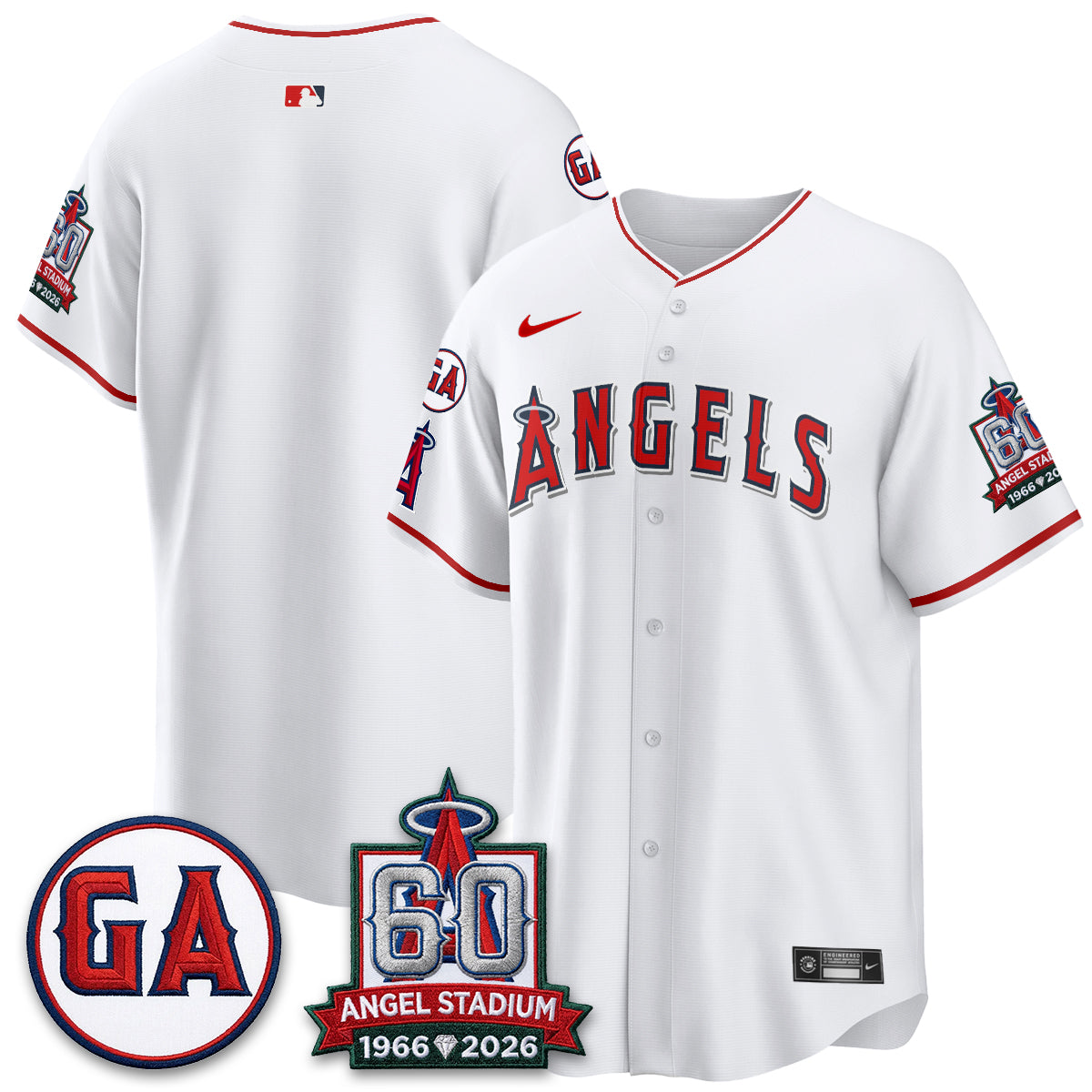 LAA 60th Anniversary Vapor Jersey - All Stitched V3-DTD