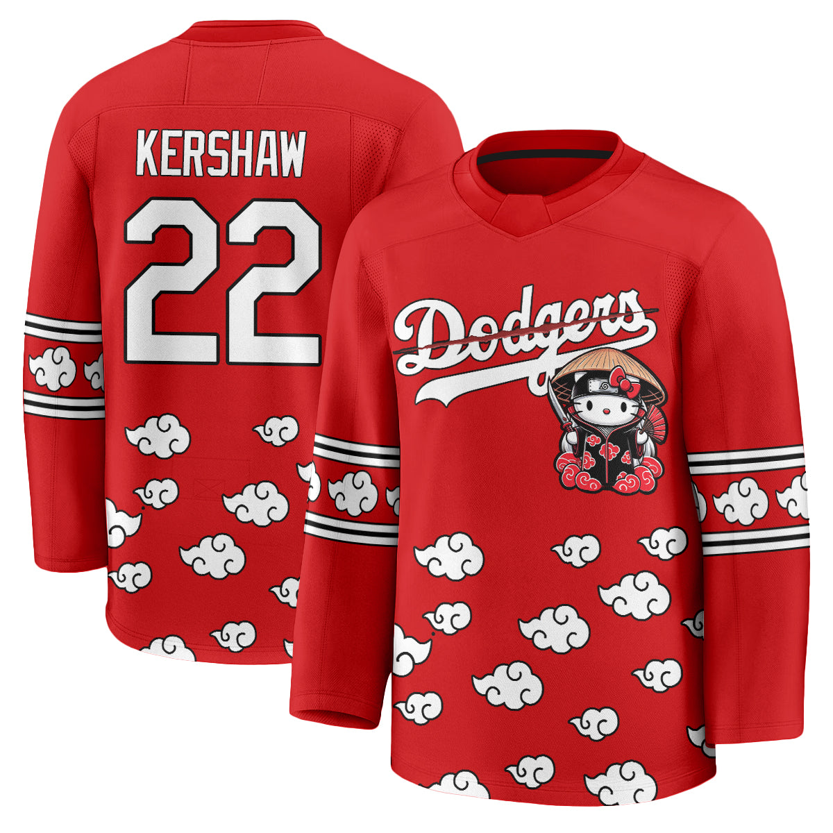 LAD Akatsuki Edition Vapor Hockey Jersey - Stitched-DTD