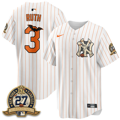 NYY Halloween 2026 Vapor Limited Jersey - Stitched-DTD