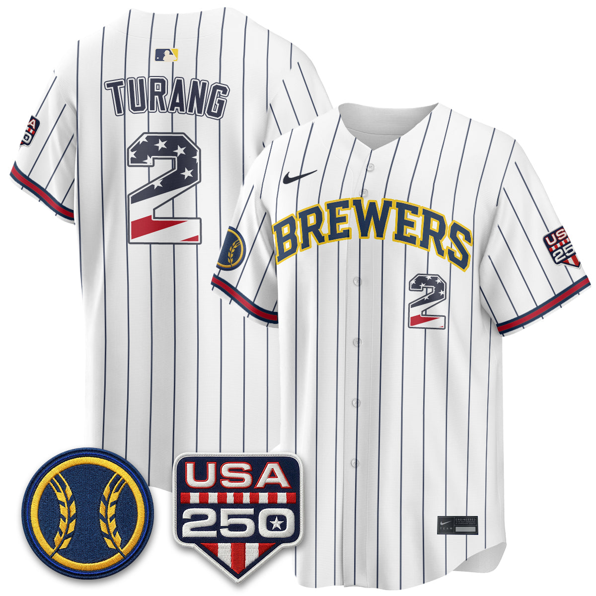 MIL Fourth of July Vapor Limited Jersey - Stitched-DTD