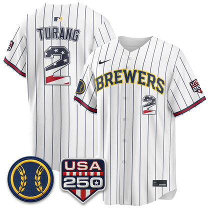 MIL Fourth of July Vapor Limited Jersey - Stitched-DTD