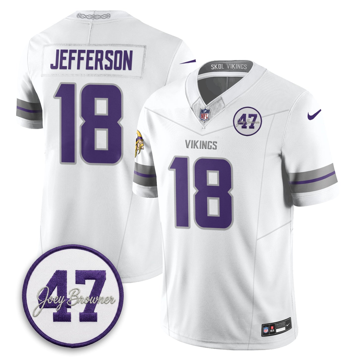 MIN Joey Browner Thank You For Memories - 1960 – 2026 Football Vapor Limited Jersey - All Stitched-DTD