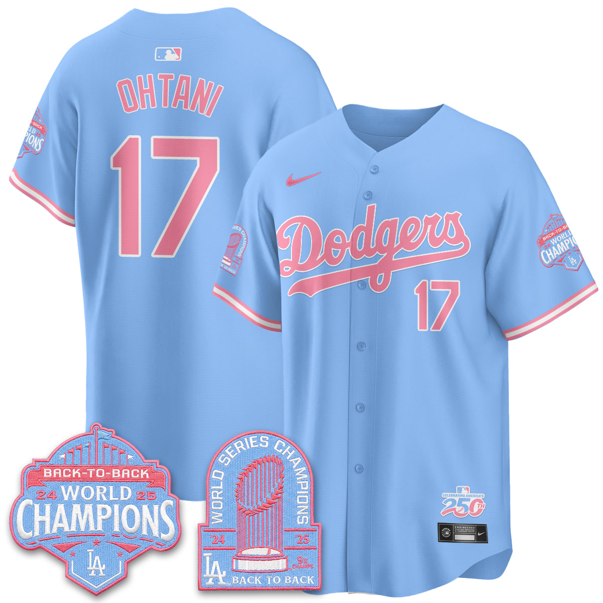 LAD x Bubblegum Vapor Jersey - Stitched-DTD