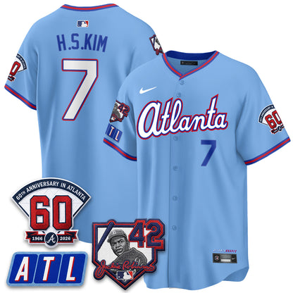 ATL 2026 Jackie Robinson Day Vapor Limited Jersey - All Stitched-DTD