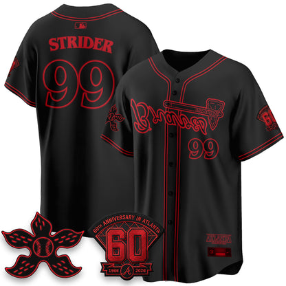 ATL x Stranger Things Vapor Jersey V2- Stitched-DTD