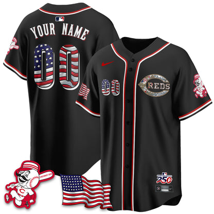 CIN 2026 Independence Day USA Vapor Limited Custom Jersey - Stitched-DTD