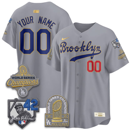 LAD 2026 Brooklyn Jackie Robinson Limited Custom Jersey - All Stitched-DTD