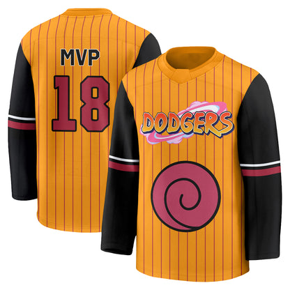 LAD Naruto Edition Vapor Hockey Jersey - Stitched-DTD