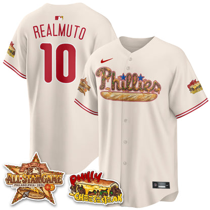 Philadelphia Phillies Cheesesteak Edition Vapor Limited Jersey - Stitched-DTD