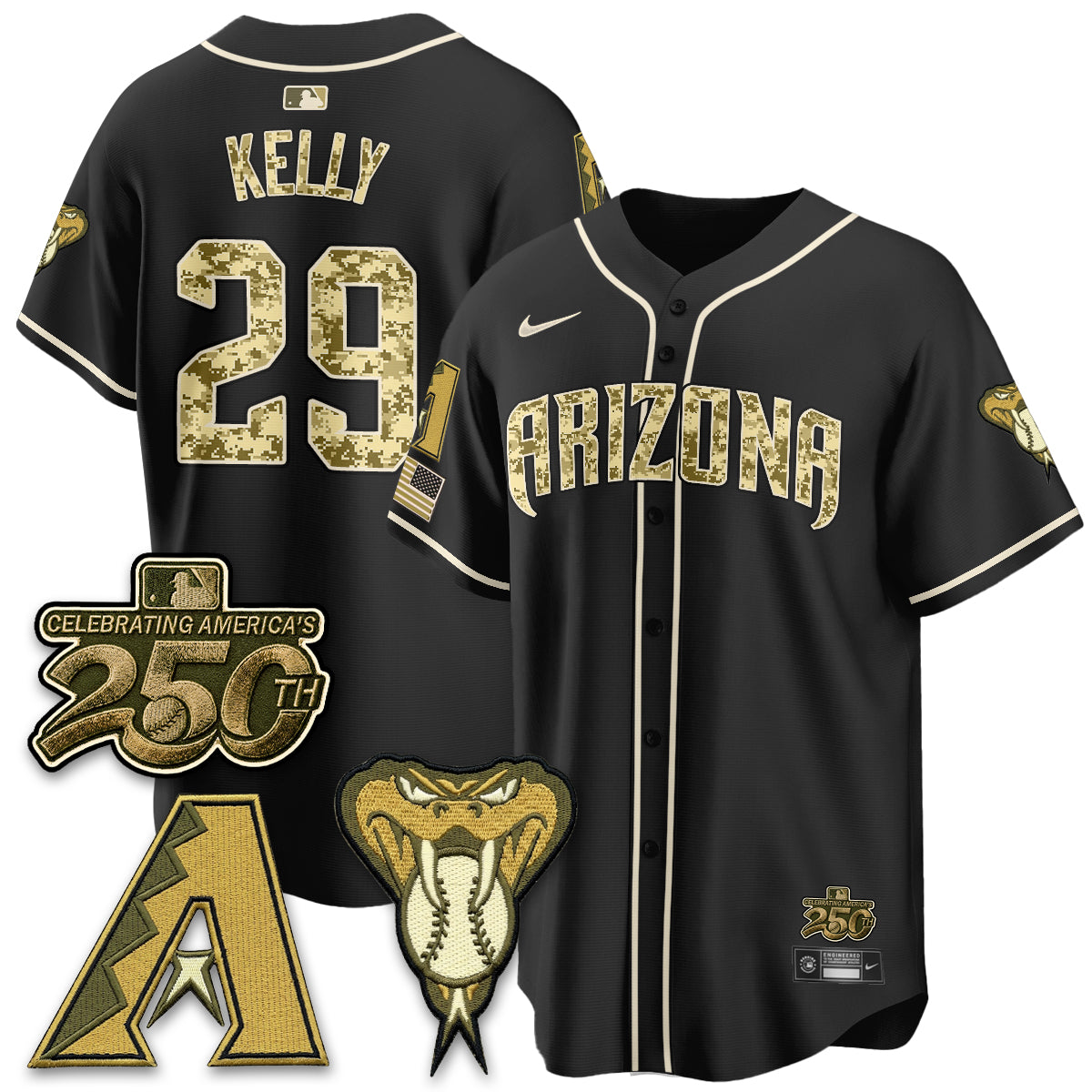 ARI Salute to Service 2026 Vapor Premier Limited Jersey - All Stitched-DTD