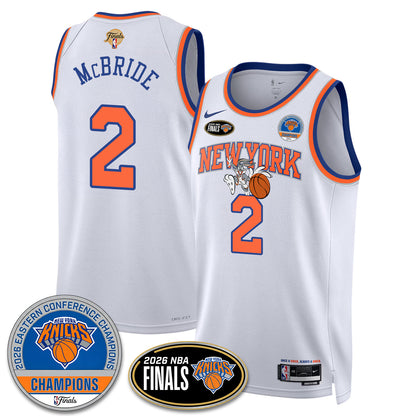 NYK 2026 NBA Eastern Conference Champions x Bunny Vapor Jersey - Stitched-DTD
