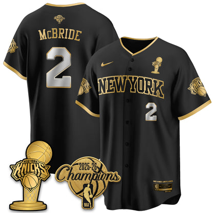 NYK 2026 NBA Champions Vapor Jersey - Stitched-DTD
