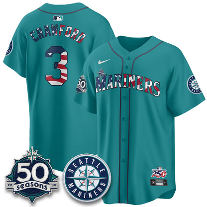 SEA Americana 2026 Vapor Limited Jersey - Stitched-DTD